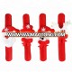 Wholesale Christmas goods Ring cutlery bag for your opponent Fashion hot sale red Christmas snap